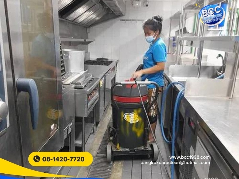 รับทำความสะอาดร้านอาหาร